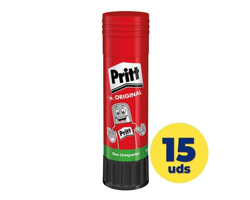 PEGAMENTO PRITT ADHESIVA 43GR 15U PEGAMENTO PRITT ADHESIVA 43GR 15U